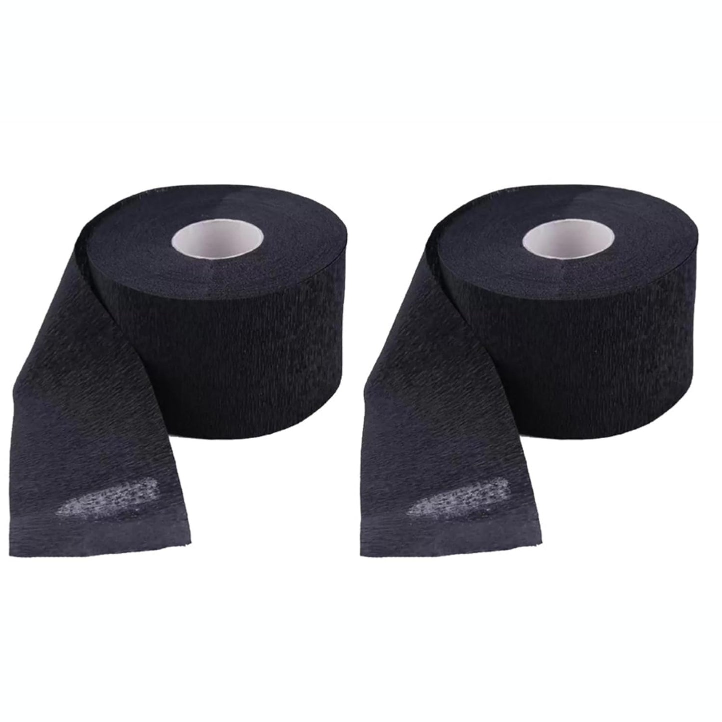 The Shave Factory Neck Strip Disposable Barber Neck Band (2 Rolls Black)
